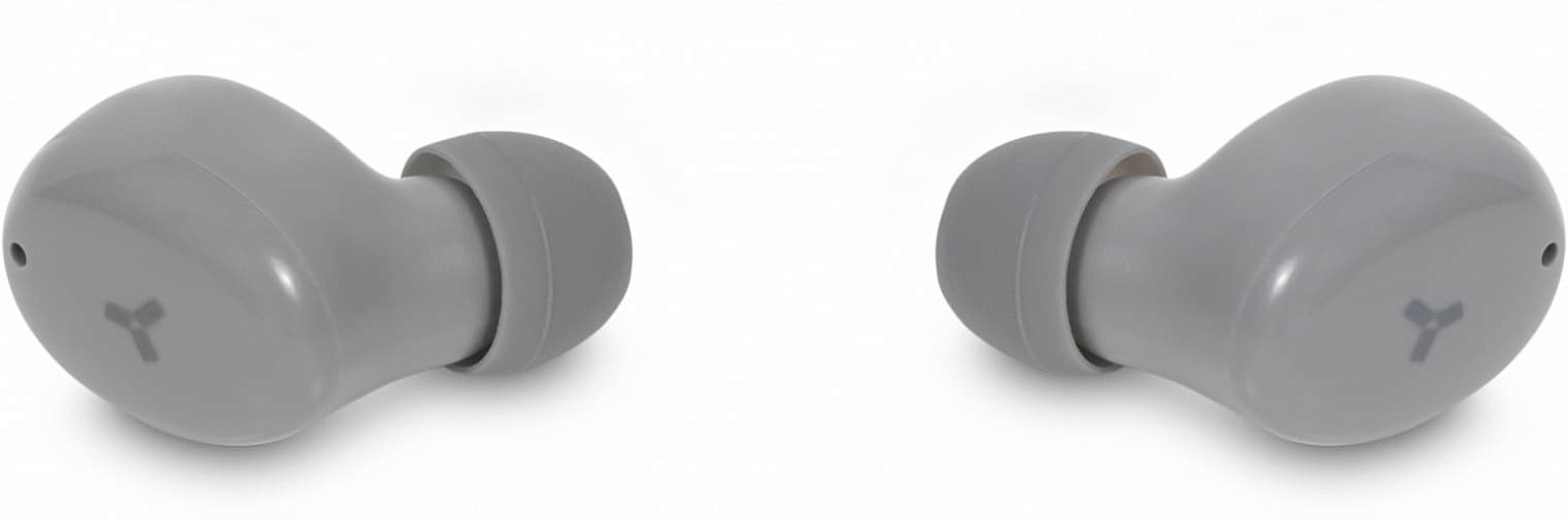 Беспроводные наушники ACCESSTYLE GRAIN TWS, серебристый