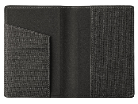 Подарочный набор Consul: обложка для паспорта и картхолдер, серый