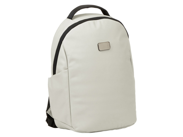 Рюкзак Sofit для ноутбука из экокожи, молочный