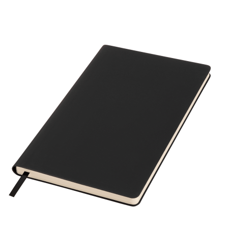 Ежедневник Spark недатированный, черный (с упаковкой, со стикерами)