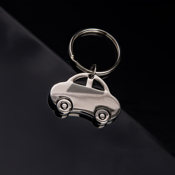 Брелок TITAN AUTO; 4,2 x 3 x 0,4 см; металл