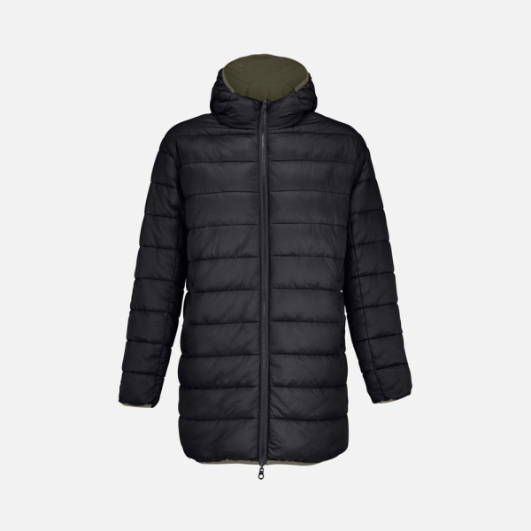 Куртка-парка унисекс Reverse, темный хаки, размер XS