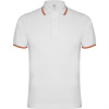 Футболка поло NATION мужская, БЕЛЫЙ S