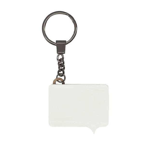 Брелок-обвес Мысль (белый)