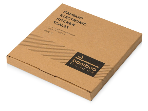 Бамбуковые кухонные весы Scale