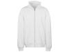 Толстовка оверсайз с капюшоном на молнии Monaco, белый