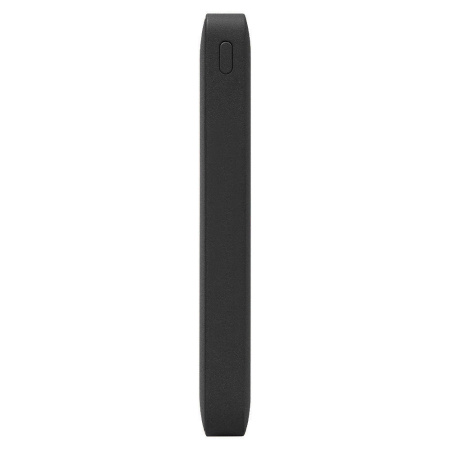 Внешний аккумулятор (powerbank) «WeCharge Velvet», 10 000 mAH, 5V -2A , c цифровым дисплеем для контроля заряда, черный