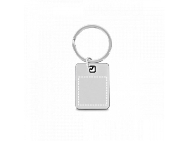 Брелок из металла и ABS BECKET