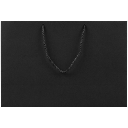 Пакет бумажный Ample Thin M, черный