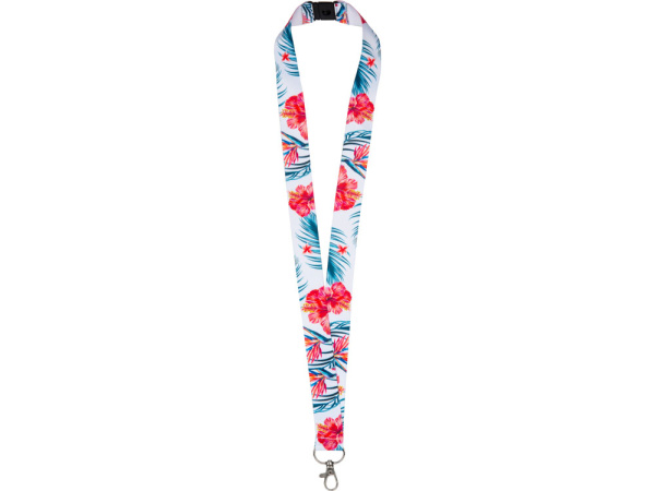 Ланъярд под сублимацию с карабином и замком обрыва, 2,5 см