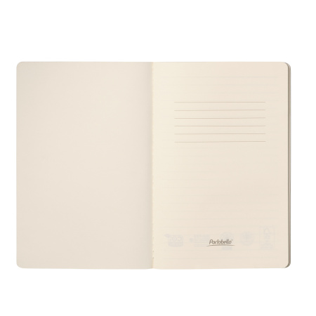 Блокнот Alpha slim, черный