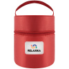 Термос для еды Relaxika 500, в чехле, стальной
