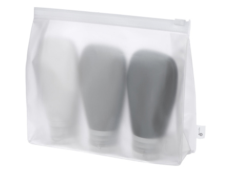 Набор емкостей для путешествия с колпачком для зубной щетки Набор емкостей для путешествия с колпачком для зубной щетки