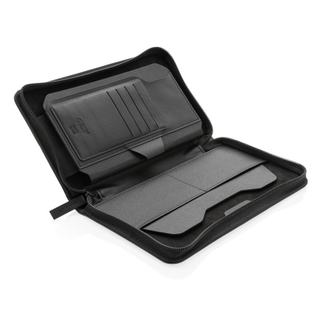 Дорожный органайзер Swiss Peak Heritage из rPU RCS с RFID-защитой Дорожный органайзер Swiss Peak Heritage из rPU RCS с RFID-защитой