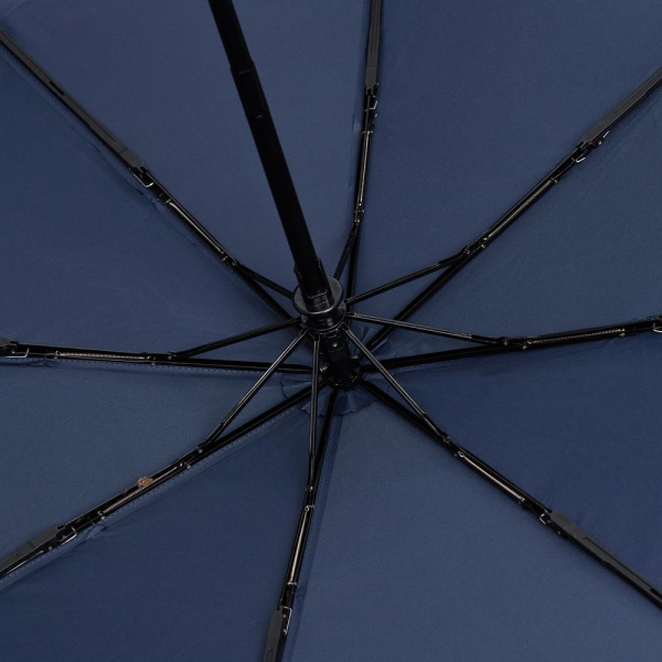 Складной зонт Palermo, темно-синий