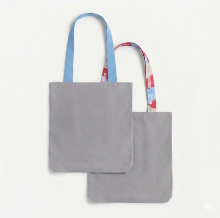 Шопер-конструктор Bolsa с узкими ручками с полноцветной печатью