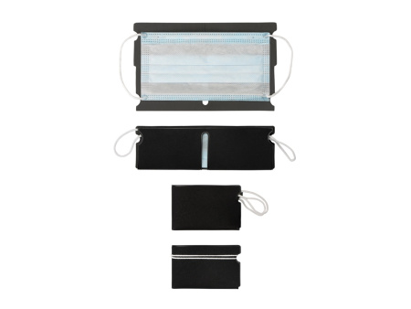 Чехол для гигиенической маски, черный