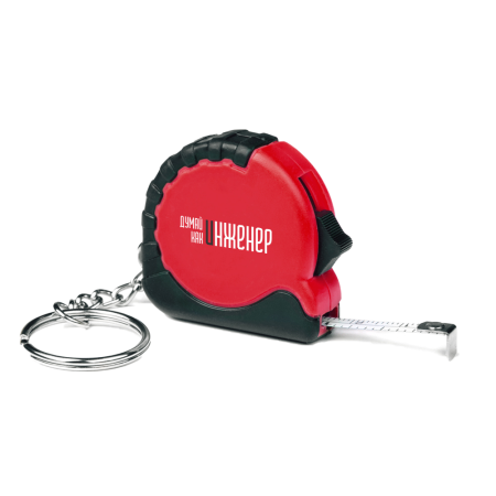 Рулетка Гамбург 1м, красная