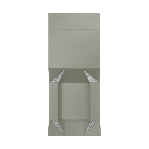 Подарочная коробка-трансформер средняя, серая