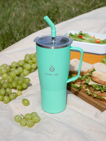 Термостакан Kasumigaoka, бирюзовый