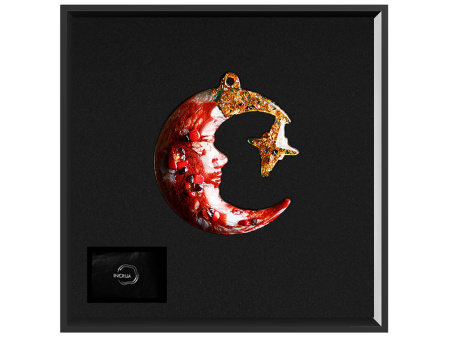 Елочные игрушки (Полумесяц) Гранат