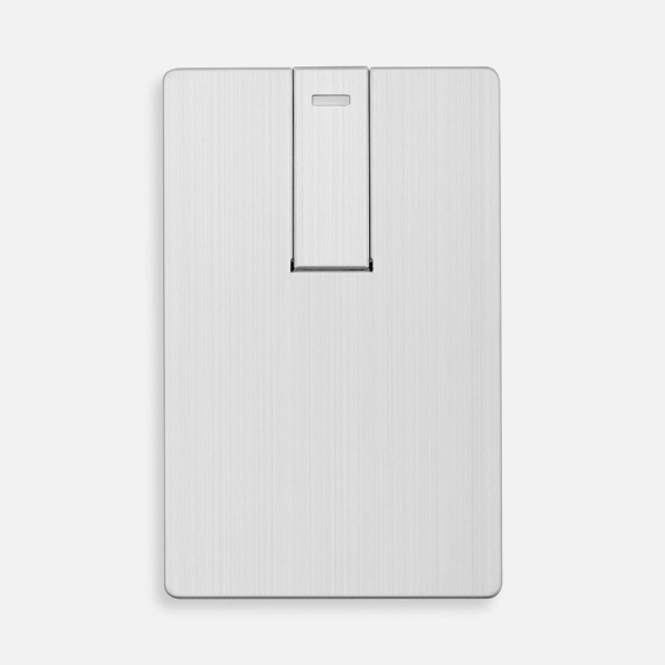 Флешка Platinum Card, 32 Гб, серебристая