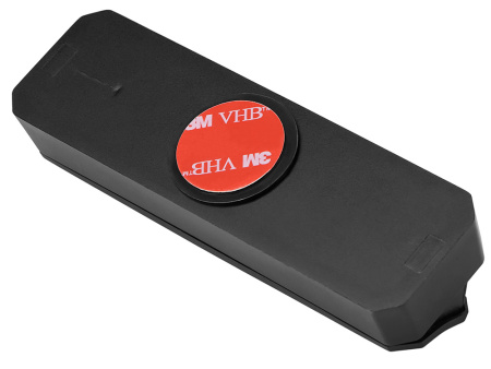 Табличка Tempark с номером телефона для временной парковки с подсветкой, черный