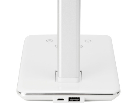 Настольная лампа с функцией беспроводной зарядки Starline, белый Настольная лампа с функцией беспроводной зарядки Starline, белый