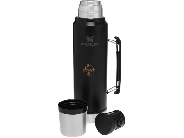 Stanley Classic бутылка объемом 1000 мл - Черный матовый