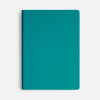 Ежедневник Flex Shall New, недатированный, бирюзовый