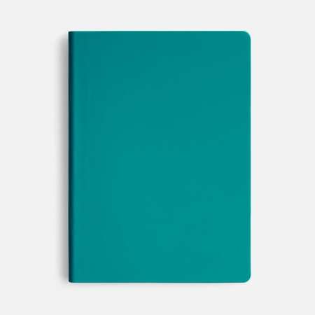 Ежедневник Flex Shall New, недатированный, бирюзовый