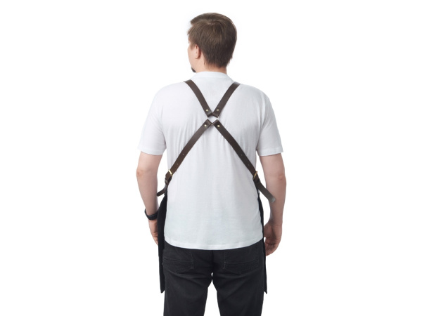 Фартук из канваса с карманами