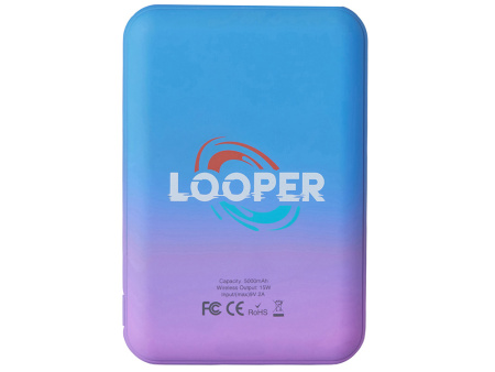 Беспроводное зарядное устройство с возможностью изготовления корпуса с градиентом по индивидуальному дизайну клиента