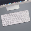 Беспроводная клавиатура Air Keyboard для MAC, Windows, 500 мАч, алюминий, белый, Deppa