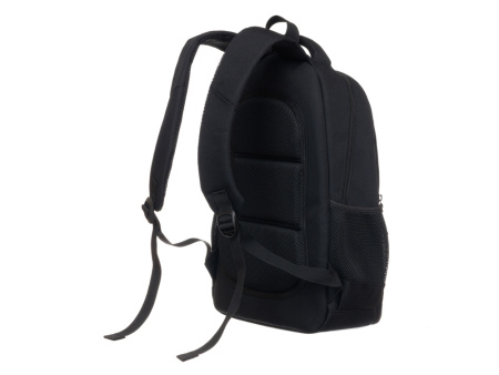 Рюкзак TORBER CLASS X, черный, полиэстер 900D, 45 x 30 x 18 см + Мешок для сменной обуви в подарок!