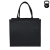 Сумка из джута Caravan Jute, размер 36*40*21 см, черный