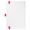 Ежедневник Arctic недатированный, белый/красный