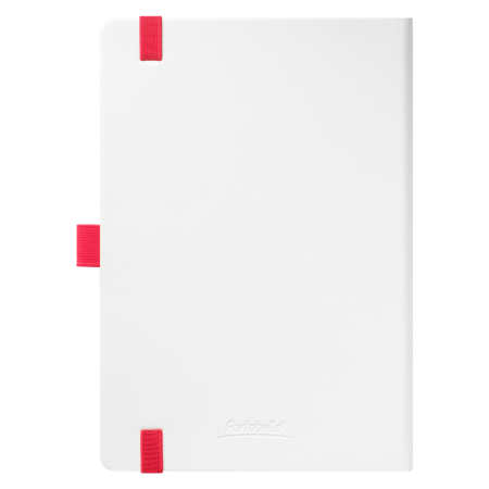 Ежедневник Arctic недатированный, белый/красный