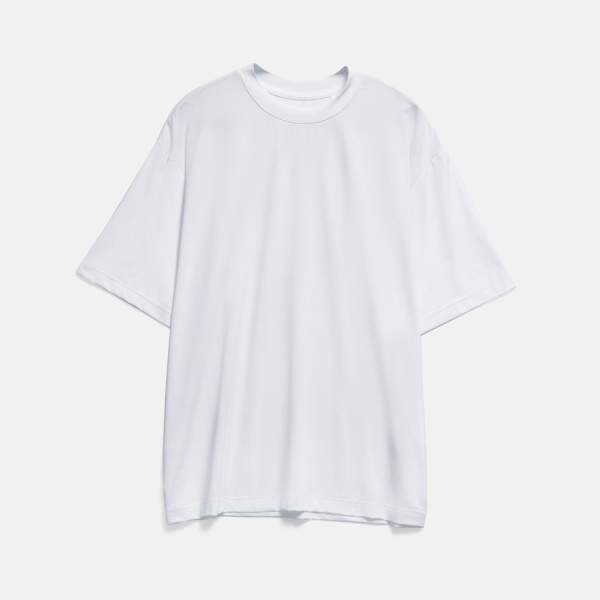 Футболка из бифлекса Morfiss, белая, размер XS/S