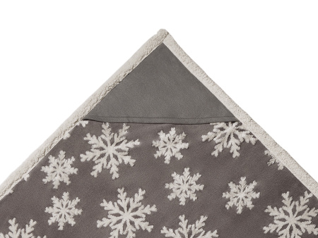 Плед Snowflake новогодний