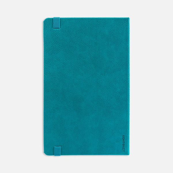 Ежедневник Nova Round, недатированный, бирюзовый