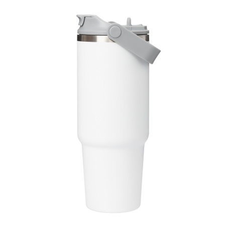 Термокружка вакуумная Montana, белая