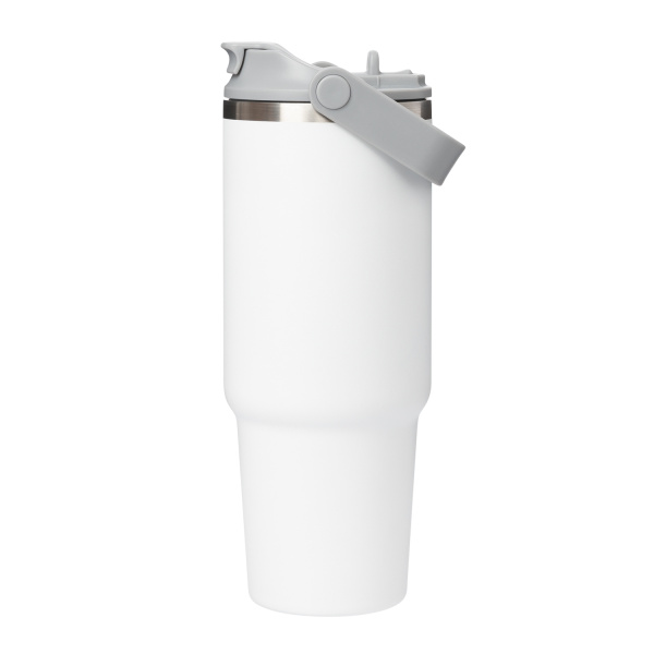 Термокружка вакуумная Montana, белая