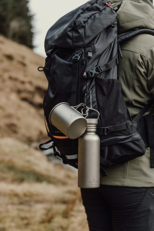 Ультралегкая кружка Nordic Drift Trail из титана, 450 мл