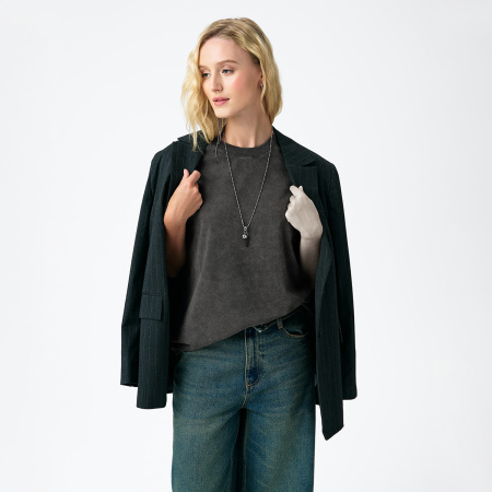 Футболка унисекс Драйв (Drive), 240гр., серая с варкой, размер 3XL/4XL