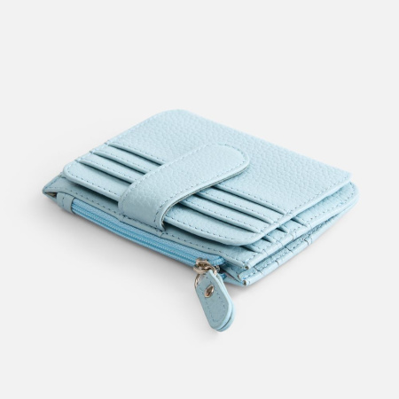 Картхолдер на молнии Unison, голубой