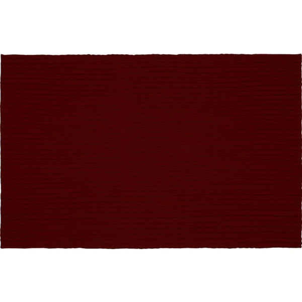 Плед Tressa, красный (бордовый)
