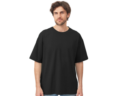 Футболка оверсайз Vienna унисекс , черный