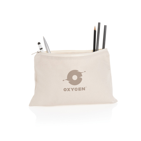 Косметичка Impact из переработанного неокрашенного канваса AWARE™, 285 г/м² Косметичка Impact из переработанного неокрашенного канваса AWARE™, 285 г/м²