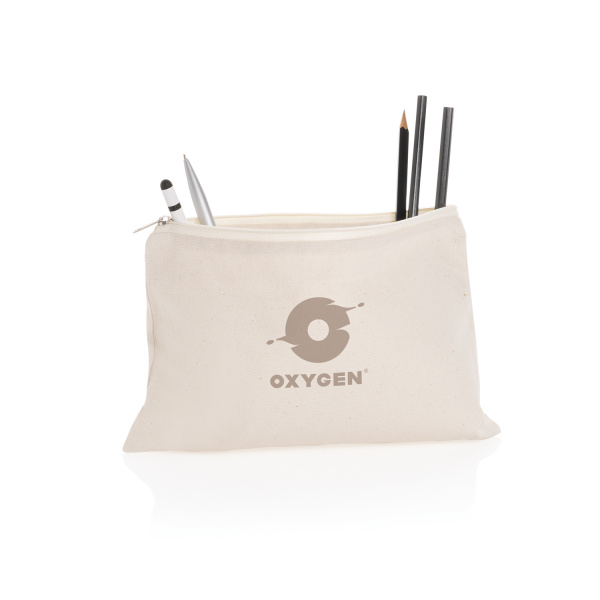 Косметичка Impact из переработанного неокрашенного канваса AWARE™, 285 г/м² Косметичка Impact из переработанного неокрашенного канваса AWARE™, 285 г/м²